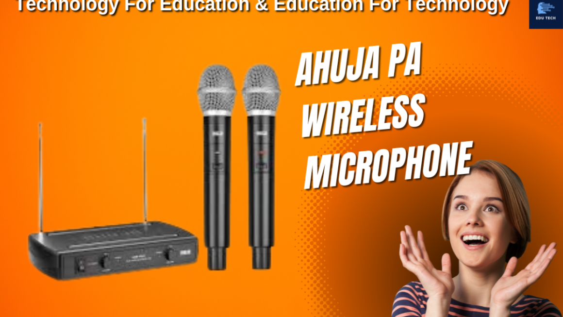 PA Wireless Microphone- AHUJA AWM-495V2