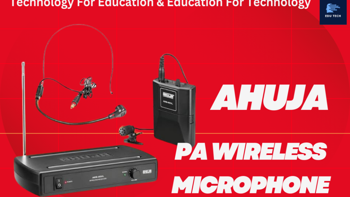 PA WIRELESS MICROPHONE – AHUJA AWM495VL