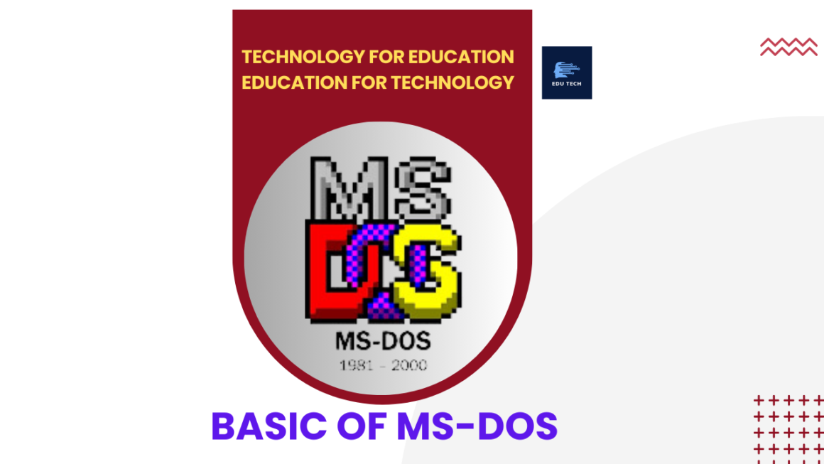 Microsoft Disk Operating System(MS-DOS)