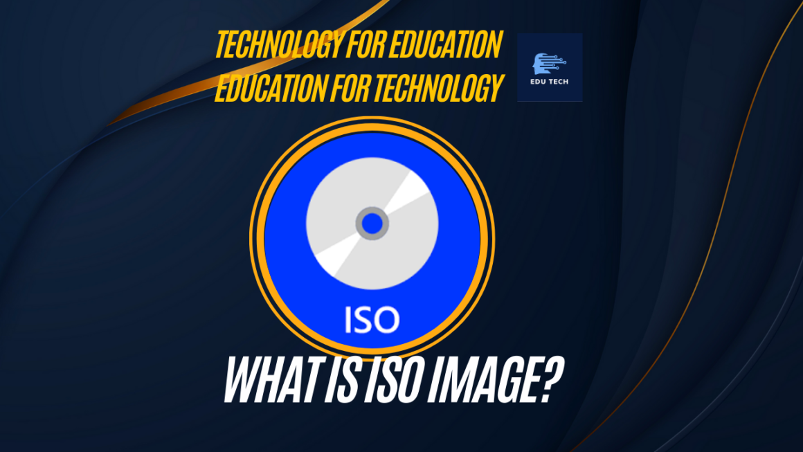 What is ISO image?